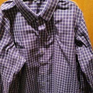 Apt 9. Mens 4xb purple long sleeve shirt.